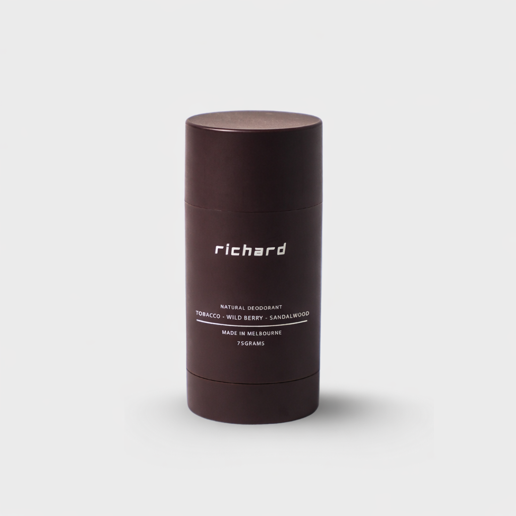 Unisex Natural Deodorant 75g - Wild Berry, Sandalwood & Tobacco - Richard Wash